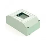 Корпус пластиковый навесной 2-4 модуля IP30 БЕЛЫЙ ЩРН-П-2/4