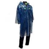 Плащ-дождевик синий размер универсальный