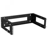 Рама настенная регулируемая 300-500мм 3U черная