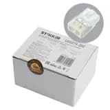 Клемма монтажная 2проводная STEKKER для 1жильного проводника LD2273202 32388