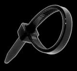 Хомут nylon 100x2,5 мм 100 шт. чёрный Tantos Хомут нейлоновый (кабельная стяжка)