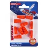 Зажим соединительный изолирующий СИЗ-3 1.5-6 кв мм оранжевый 10шт, REXANT