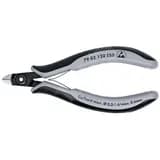 Прецизионные кусачки боковые для электроники антистатические ESD вороненые 120 мм Knipex