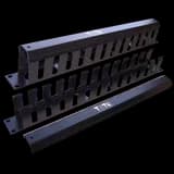 Органайзер кабельный 19" 1U c крышкой на 24 порта TWT TWT-ORG/CV24-1U