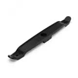 Держатель плоского кабеля двусторонний для прямого монтажа на 8 мест черный (20шт/300шт уп/кор)