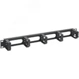 Органайзер кабельный 19 дюйм 1U 5 колец черный ITK
