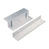 Уголок и переходник для установки замка BEL-600S (открывание "на себя"), с крышкой-чехлом в комплекте ZL-600 Ebelco