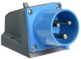 Вилка электрическая наружн. уст. 32А 2P+PE 220В IP44 ССИ-523 IEK PSR51-032-3