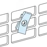 20 ГАЕК М5 ДЛЯ ПЕРФОРИРОВАННОЙ ПЛАТЫ