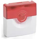 Оповещатель охранно-пожарный комбинированный (светозвуковой) адресный Рубеж ОПОП 124-R3 (бело-красный)