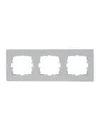 Рамка 3-м Karina горизонт. бел. LEZARD 707-0200-148