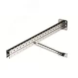 Консоль для тяжелых нагрузок 700мм с укосиной горячеоцинкованная