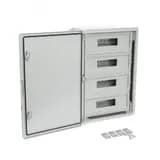 Корпус пластиковый распределительный ЩРН-60 IP65 серая дверь 600х400х200