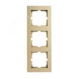 VESNA Рамка 3-ая вертикальная б/вст золото