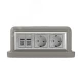 Башенка напольная BUS 12 модулей серая