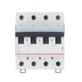 Выключатель автоматический четырехполюсный 63А B TX3 6kA/10kA