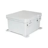 Корпус PolyBox 223x172x134 мм, петли, защелки, серая крышка, PC, IP66 / IP68 / IP69