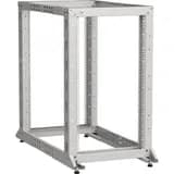 Стойка двухрамная LINEA F 20U 600х600-1000мм серая ITK