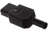 Разъем IEC 220 В 10 A Hyperline CON-IEC320C13