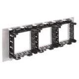 Рамка-суппорт 6мод. Avanti для «In-liner Front» серебр. металлик DKC 4404916