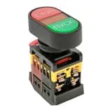 Кнопка APBB-22N "Пуск-Стоп" овальная 220В NO+NC EKF PROxima (pbn-apbb-o)