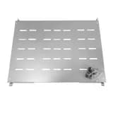 Полка для шкафа глубиной 600 444x350 с ушками серая 60 кг NFSLF6006056765GY