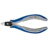 Прецизионные кусачки боковые для электроники вороненые 125 мм