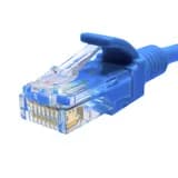 Патч-корд SUPRLAN UTP 5e 4x2 26AWG (7x0.16mm) Cu LSZH синий 1м