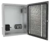 Уличный термошкаф с обогревом и вентиляцией АМАДОН ТШВ132-40.60.25-ST