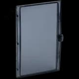 Дверца для корпуса пластикового КМПн-36 IP65 черная прозрачная TEKFOR