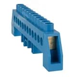 Шина нулевая в комбинированной изоляции OptiKit BB-F-N-DIN-10-8х12-синий КЭАЗ Optima