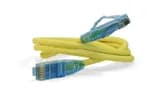 Патч-корд Hyperline PC-LPM-UTP-RJ45-RJ45-C6-0.5M-LSZH-YL (U/UTP, CAT.6, 0.5 м, желтый)