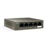 Неуправляемый 5-ти портовый коммутатор с 4 PoE портами TEF1105P-4-63W Tenda