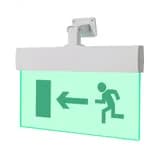 Табло М-12-УЛЬТРА Человек влево дверь (универсальное крепление) (ИП Раченков А.В.)