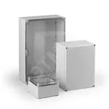 Cubo O 400X600X132 мм, глухая стенка, серая крышка, ABS, IP 66/67 ENSTO