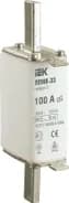 Вставка плавкая ППНИ-33 100А габарит 0 IEK DPP20-100