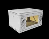 Шкаф телекоммуникационный настенный разборный МИКсистем 19" Keys 6U 600*450 дверь перфорация стекло