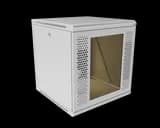 Шкаф телекоммуникационный настенный разборный МИКсистем 19" Keys 12U 600*600 дверь перфорация стекло