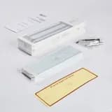 Электромагнитный замок (сила удержания 500 кг), с двумя встроенными датчиками, цвет белый, RAL9016(белый) RL-EM500-LSW R-Lock