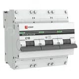 Выключатель автоматический трехполюсный 10А C ВА 47-100 10кА PROxima