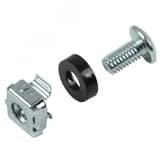 Комплект винтов-гаек-шайб для крепления на 19" профиль (шайба_гайка_винт)