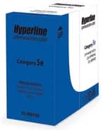 Кабель витая пара Hyperline UUTP4-C5E-P24-IN-LSZH-PK-100 (100 м)