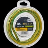 Трубка термоусадочная ТТУ нг-LS 10/5 желто-зеленая (2м/упак) IEK