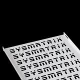 Полка 19" стационарная перфорированная 550мм для шкафов 800мм, серый (RAL 7035) SYSMATRIX SH 8002.700