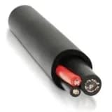 Кабель видеонаблюдения КВК-П 2х0,75мм уличный черный (Cu+Al) (продажа кратно 5 м) Sarmatt