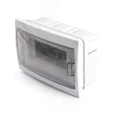 Бокс встраиваемый 8 модулей, пластик, IP20, серия Standart (КНС-8Д), EBX50-2/08-20