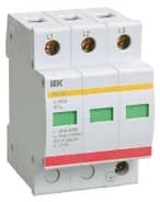 Ограничитель перенапряжения ОПС1-B 3P KARAT IEK MOP20-3-B