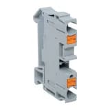 Клеммная колодка пружинная 6 Push-in серая EKF