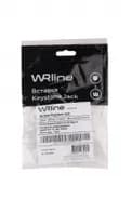 Вставка Keystone Jack RJ-45 WRline WR-KJ-RJ45-C5E-90-SW-BK