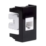 Розетка RJ-45 кат.5E,Viva,1 мод., черн DKC (45238)